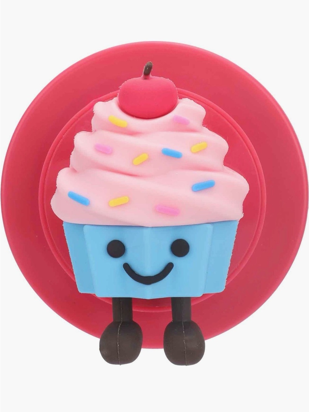 Cute Cupcake PopSocket Phone Grip - Pink & Blue